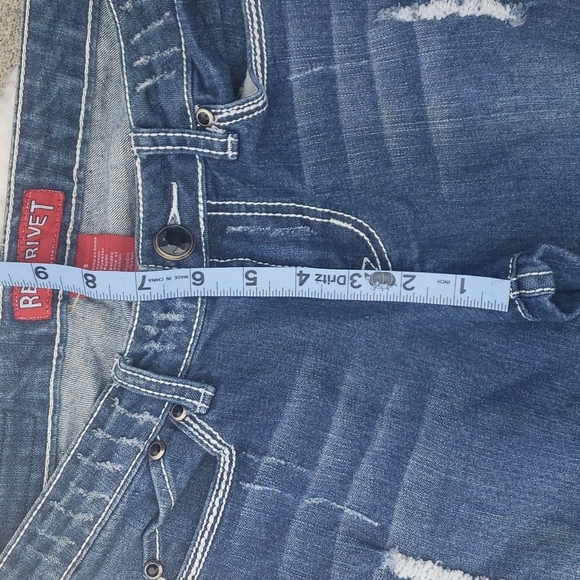 Red Rivet women's denim jeans, size 5 - Picture 6 of 12